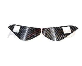 Rexpeed Carbon Fiber Interior Trunk Switch Button Trim - Gloss Finish Toyota Supra GR A90 2020-2024