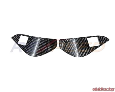 Rexpeed Carbon Fiber Interior Trunk Switch Button Trim - Gloss Finish Toyota Supra GR A90 2020-2024 - TS106