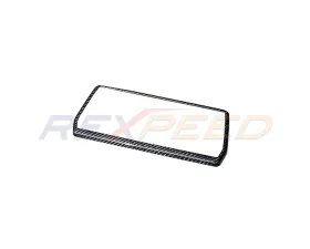 Rexpeed Dry Carbon Central Display Trim - Gloss Finish Toyota Supra GR A90 2020-2024