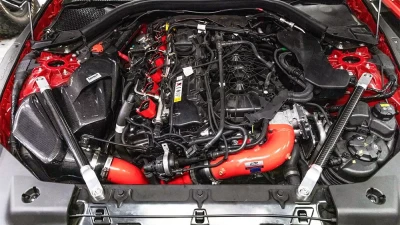 Rexpeed Dry Carbon Engine Braces Toyota Supra GR A90 2020-2024                                     - TS110 - Image 4