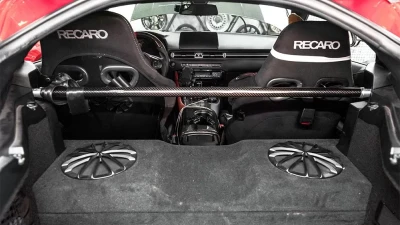 Rexpeed Dry Carbon Inside Strut Brace Toyota Supra GR A90 2020-2024                                     - TS111 - Image 3