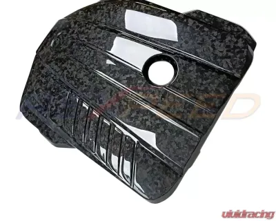 Rexpeed Forged Carbon Engine Cover Full Replacement Toyota Supra GR A90 2020-2024 - TS116FC