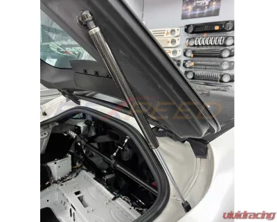 Rexpeed Carbon Fiber Rear Trunk Gas Strut Dampers Toyota Supra GR A90 2020-2024 - TS120
