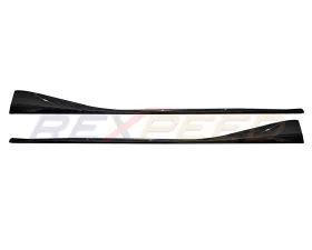Rexpeed V5 Carbon Fiber Side Skirt Extension Toyota Supra GR A90 2020-2024