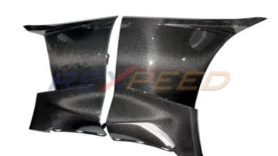 Rexpeed Gloss V6 Carbon Fiber Front Fender Duct Panel Toyota Supra GR A90 2020-2024                                     - ts68 - Image 2