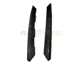 Rexpeed Dry Carbon Front Center Grille Cover Trim Subaru WRX 2022-2024
