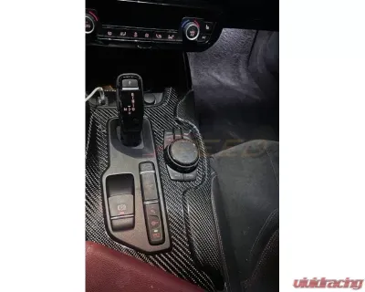 Rexpeed Dry Carbon Center Control Side Panel Trim Toyota Supra GR LHD 2020+ - TS108