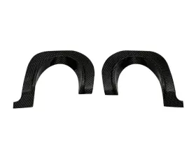 Rexpeed Dry Carbon Rear Bumper Exhaust Shield Toyota Supra GR A90 2020-2024