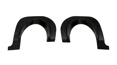 Rexpeed Dry Carbon Rear Bumper Exhaust Shield Toyota Supra GR A90 2020-2024                                     - TS114 - Image 3