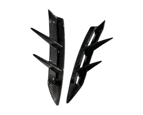 Rexpeed V2 Dry Carbon Rear Canards Toyota Supra GR A90 2020-2024