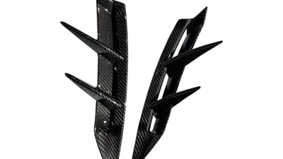 Rexpeed V2 Dry Carbon Rear Canards Toyota Supra GR A90 2020-2024                                     - TS115 - Image 3