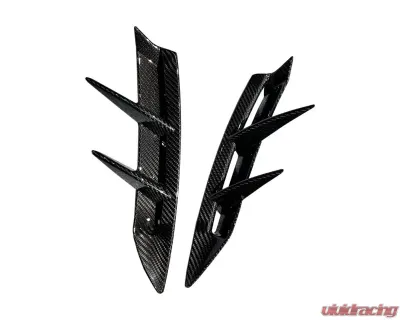 Rexpeed V2 Dry Carbon Rear Canards Toyota Supra GR A90 2020-2024 - TS115