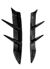 Rexpeed V2 Dry Carbon Rear Canards Toyota Supra GR A90 2020-2024                                     - TS115 - Image 2