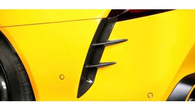 Rexpeed V2 Dry Carbon Rear Canards Toyota Supra GR A90 2020-2024                                     - TS115 - Image 3