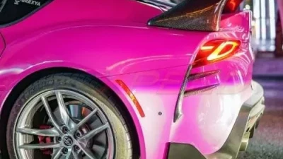 Rexpeed  V1 Carbon Fiber Rear Canards Toyota Supra GR A90 2020-2024                                     - TS103 - Image 3