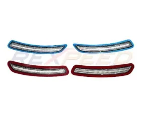 Rexpeed Front & Rear Side Markers-Clear Lens Toyota Supra GR A90 2020-2024