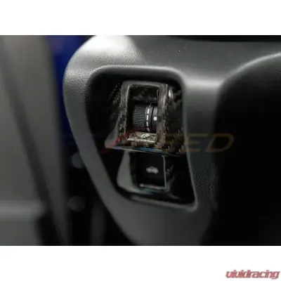 Rexpeed Dry Carbon Interior Light Switch Panel Cover Matte Subaru BRZ | Toyota GR86 2022-2024 - FR73M