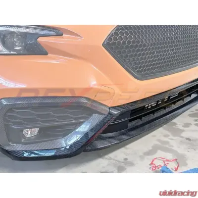 Rexpeed Dry Carbon Front Bumper Covers Subaru WRX 2022-2024 - G103
