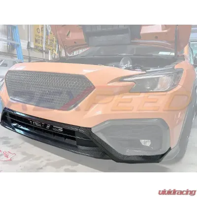 Rexpeed Dry Carbon Front Bumper Covers Subaru WRX 2022-2024 - G103