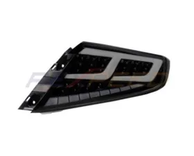 Rexpeed S4 VB Tail Lights-Smoky Black Lens+White Tubes Subaru WRX 2022+