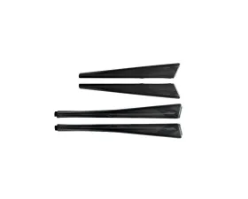 Rexpeed Matte Dry Carbon Rear & Front Inner Door Trim Cover Subaru WRX S4 2022-2024