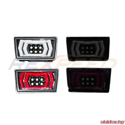 Rexpeed V2 Rear Fog Light-Red Tube + Clear Lens Subaru WRX 2022-2024 - G117R