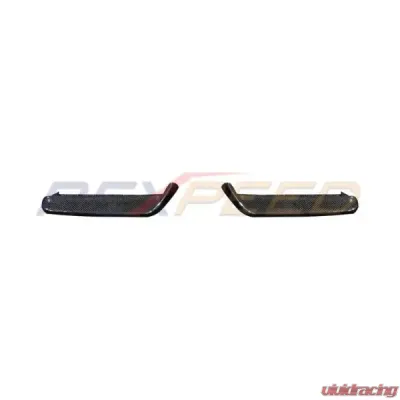 Rexpeed ST-Style Carbon Fiber Rear Bumper Extensions Subaru WRX VB 2022-2024 - G126C
