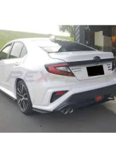 Rexpeed ST-Style Carbon Fiber Rear Bumper Extensions Subaru WRX VB 2022-2024                                     - G126C - Image 4