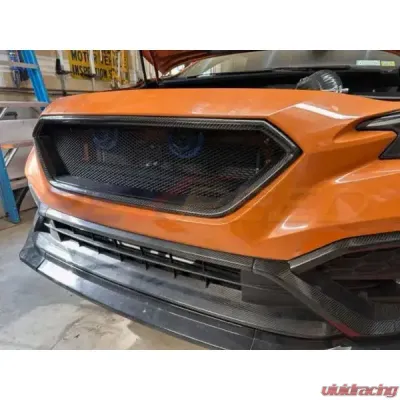 Rexpeed V1 Carbon Front Grille Matte Subaru WRX 2022-2024 - G139M
