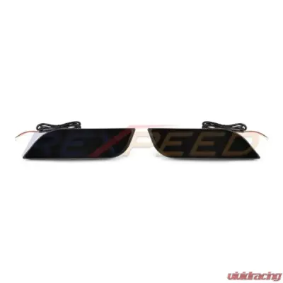 Rexpeed Rear Reflector Lights Black Subaru WRX VB 2022-2024 - G154