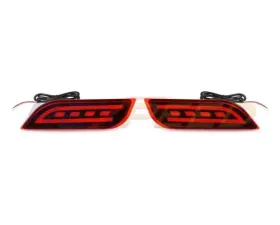 Rexpeed Rear Reflector Lights Red Subaru WRX VB 2022-2024