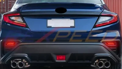 Rexpeed Rear Reflector Lights Red Subaru WRX VB 2022-2024                                     - G154R - Image 2