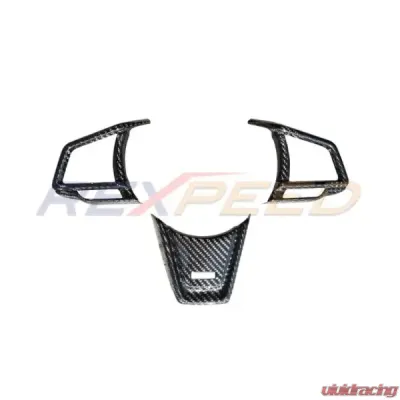 Rexpeed Dry CF Steering Wheel Cover Subaru WRX VB AT 2022-2024 - G155A