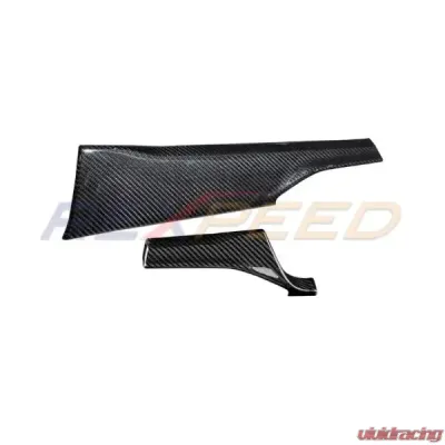 Rexpeed Dry Carbon Dash Covers Black Subaru WRX VB LHD 2022-2024 - G158