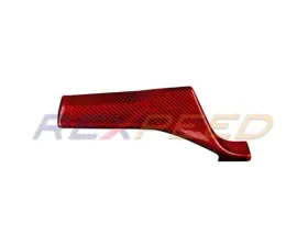 Rexpeed Dry Carbon Dash Covers Red Subaru WRX VB LHD 2022-2024