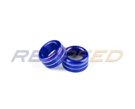 Rexpeed Aluminum Alloy Screen & Mirror Knobs Blue Subaru WRX VB 2022-2024