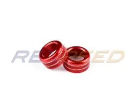 Rexpeed Aluminum Alloy Screen & Mirror Knobs Red Subaru WRX VB 2022-2024