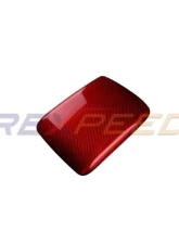 Rexpeed Dry Carbon Armrest Cover-OEM Version Red Subaru WRX VB 2022-2024                                     - G162R - Image 2