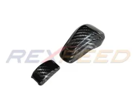 Rexpeed Dry Carbon Shift Knob Cover Gloss Subaru WRX VB AT 2022-2024