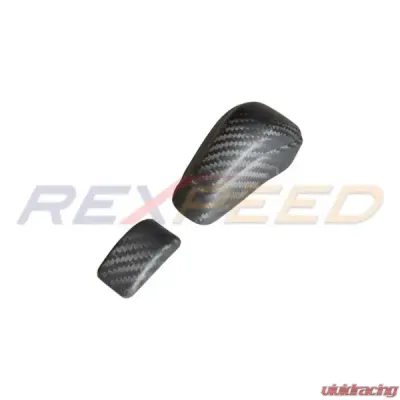 Rexpeed Dry Carbon Shift Knob Cover Matte Subaru WRX VB AT 2022-2024 - G163M