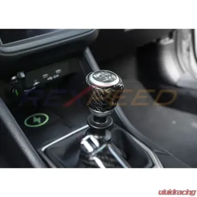 Rexpeed Dry Carbon Shift Knob Cover Black Subaru WRX VB MT 2022-2024 - G165