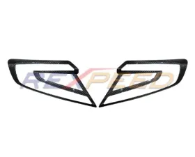 Rexpeed Dry Carbon Fiber Taillight Covers Subaru WRX VB 2022-2024