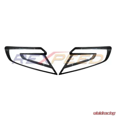 Rexpeed Dry Carbon Fiber Taillight Covers Subaru WRX VB 2022-2024 - G166