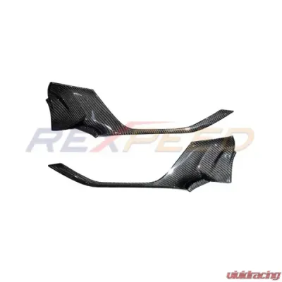 Rexpeed Dry Carbon Front Door Inner Trim Black Subaru WRX VB 2022-2024 - G169
