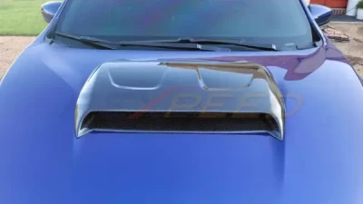 Rexpeed V3 Carbon Fiber Hood Scoop Full Replacement Subaru WRX 2022-2024                                     - G174 - Image 4