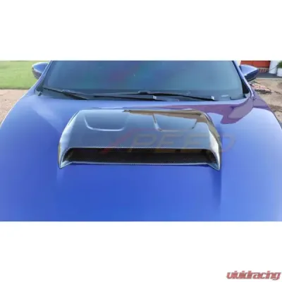 Rexpeed V3 Carbon Fiber Hood Scoop Full Replacement Subaru WRX 2022-2024 - G174