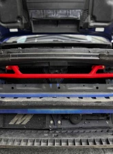 Rexpeed Aesthetics Front Brace Front Mount Intercooler Wrinkle Red Subaru STI | WRX 2015-2021                                     - G65A - Image 3