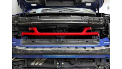 Rexpeed Aesthetics Front Brace Front Mount Intercooler Wrinkle Red Subaru STI | WRX 2015-2021                                     - G65A - Image 3