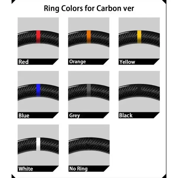 Rexpeed Forged Carbon Red Leather Steering Wheel Gloss Subaru WRX 2022-2024 - G78R-FC