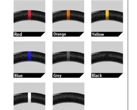 Rexpeed Carbon Fiber Red Leather Steering Wheel Gloss Subaru WRX 2022-2024